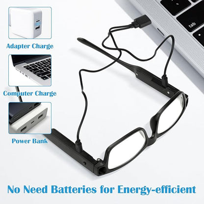 HPLTech™ Rechargeable LED Reading Glasses