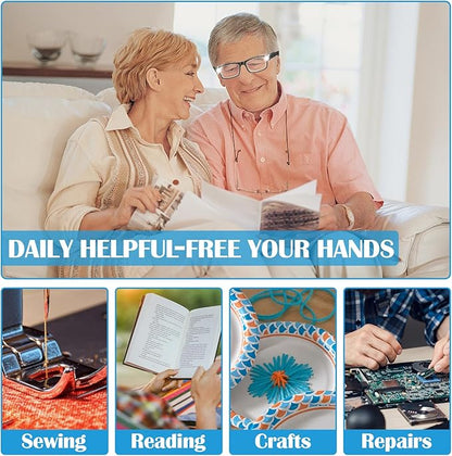 HPLTech™ Rechargeable LED Reading Glasses