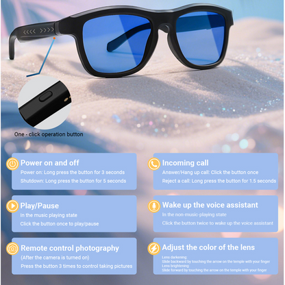 Smart Color-changing AI Glasses