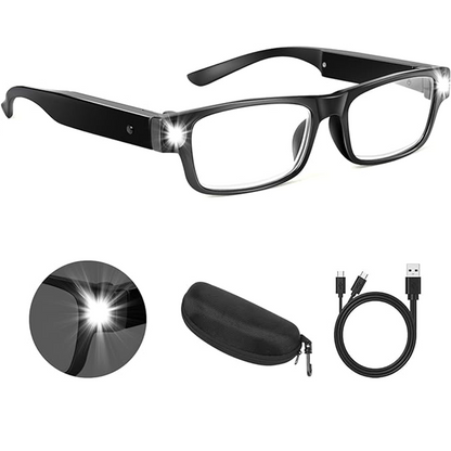 HPLTech™ Rechargeable LED Reading Glasses