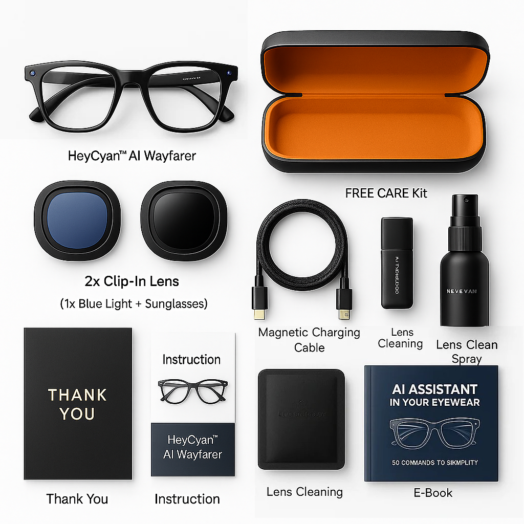 HeyCyan™ AI WAYFARER