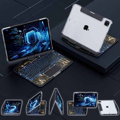 HPLTech™ CrystalView Pro Keyboard